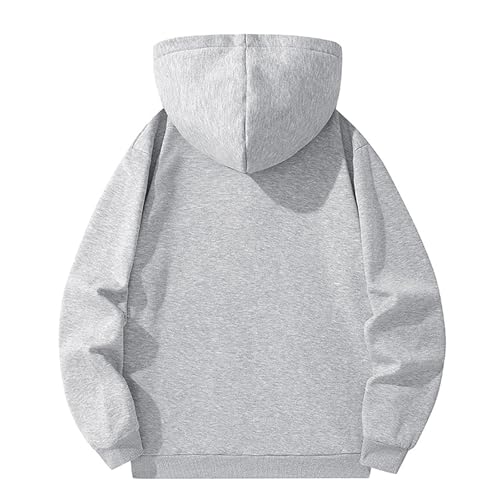 Mens Solid Y2K Essential Hoodies Long Sleeve Winter Trendy Thin with Hood Clothes for Teens Winter Fall Fleece Lined2