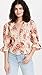 Free People Women's I Found You Printed Top, Ivory, S