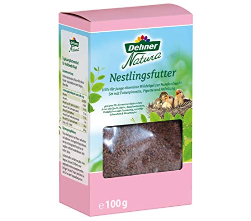 Dehner Natura Premium Nourriture pour Oiseaux Sauvages, Nourriture pour oisillons, 100 g