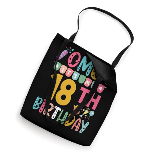 Bolso tote retro con estrella para cumpleaños número 18 miniatura 2