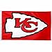 NFL Kansas City Chiefs 3-by-5 foot Flag