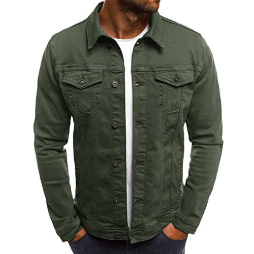 Veste homme denim ajustée pour éviter l'effet ample au travail en automne