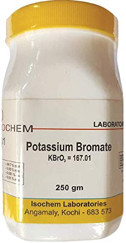 See full amazon price history chart for ISOCHEM Potassium Bromate (250GM) Assay 99% Min ISOCHEM Potassium Bromate (250GM) Assay 99% Min (B08SJ5SQLH) Amazon Price History, Amazon Price Tracker