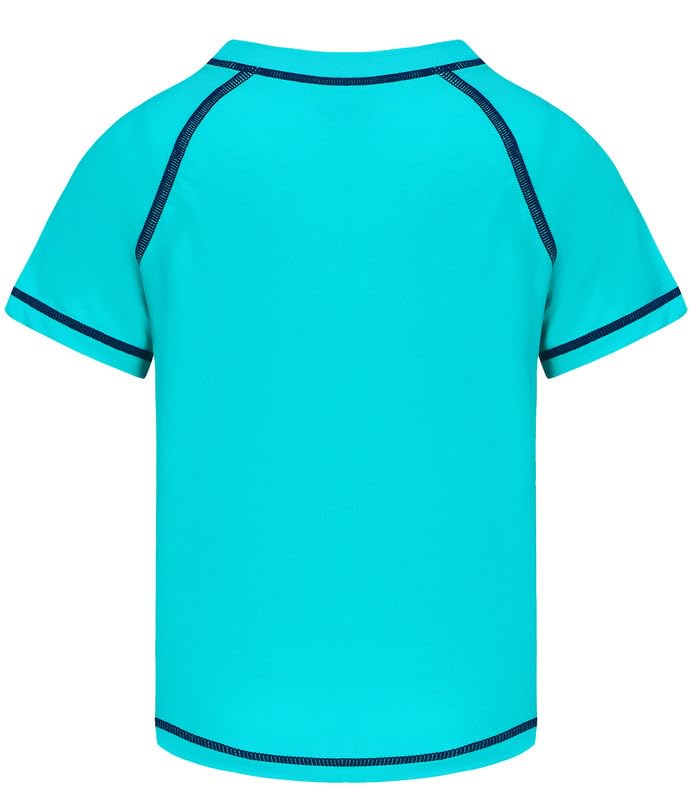 Maillot de bain UV pour garçon - Maillot de bain à manches courtes - Séchage rapide