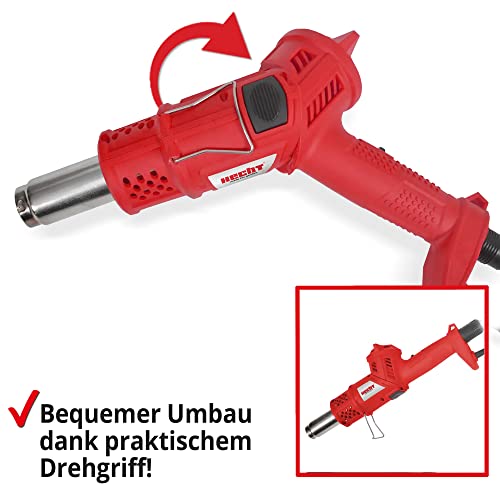 Elektrischer Unkrautbrenner Hecht 3-in-1 mit Heißluftfunktion