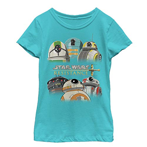 Fifth Sun Star Wars: Resistance Group Fun Girls Short Sleeve Tee Shirt