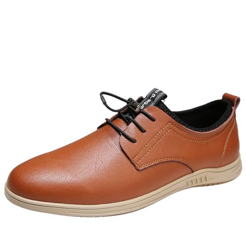 Men's Casual Dress Oxfords Shoes Non-Slip Business Shoes