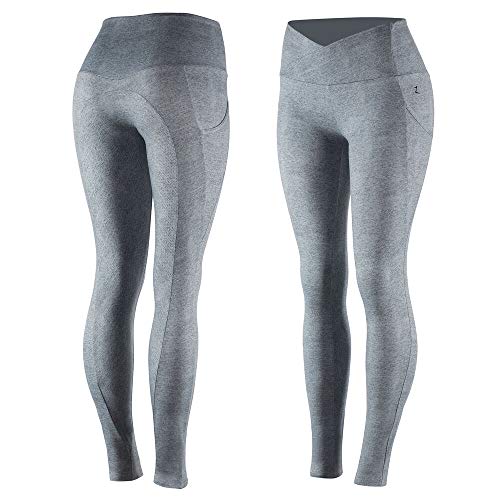 HORZE Women's Leigh Full Seat Tights - Phone Pocket