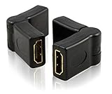 Micro SATA Cables HDMI Female (Type A) to HDMI Female (Type A) with 180 Degree Flexible Joint