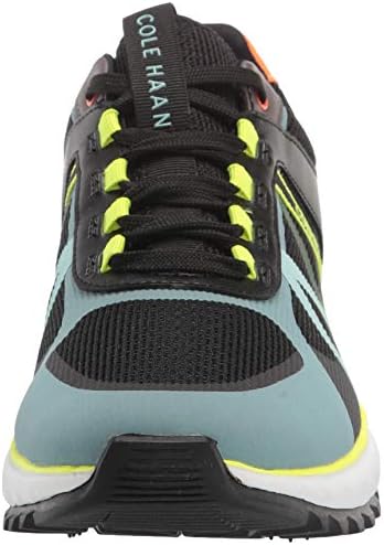 Cole Haan Women's All-Terrain Sneaker Cross Trainer, Black MESH/Black Leather/Stormcloud Leather/Blue Tint/Safety Yellow/Shocking Orange, 8.5 | Image 1
