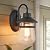 Tarentlight Outdoor Wall Sconce with Clear Seeded Glass Shade,Waterproof Exterior Fixture in Oil Rubbed Bronze Finish,Suit for Wet Locations,Easily Installed in Porch Patio Entryway,Doorway,Corridor