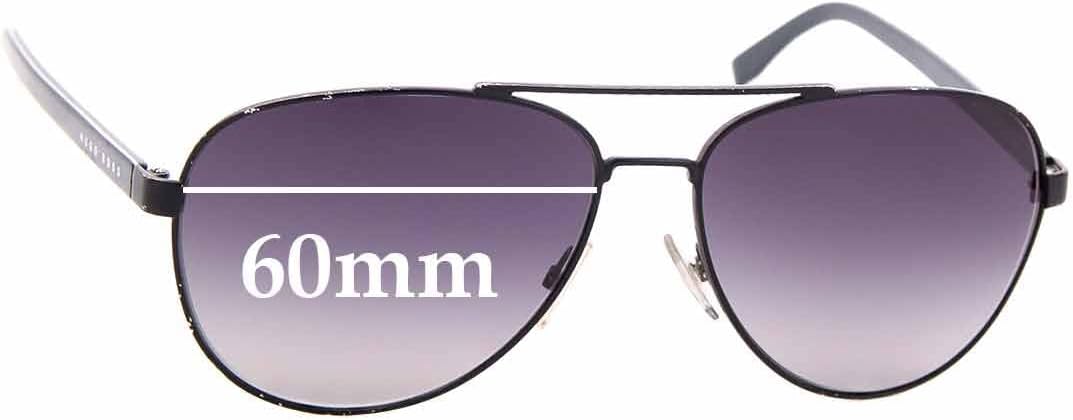 Sunglass Fix Replacement Sunglass Lenses Compatible with Hugo Boss 0761/S 60mm