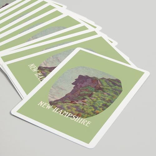 Baraja Póker Vintage Franconia Notch 52 Cartas miniatura 5