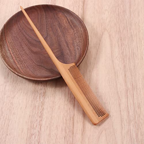 Peine Cola de Rata de Madera Natural 2 Pzas miniatura 3