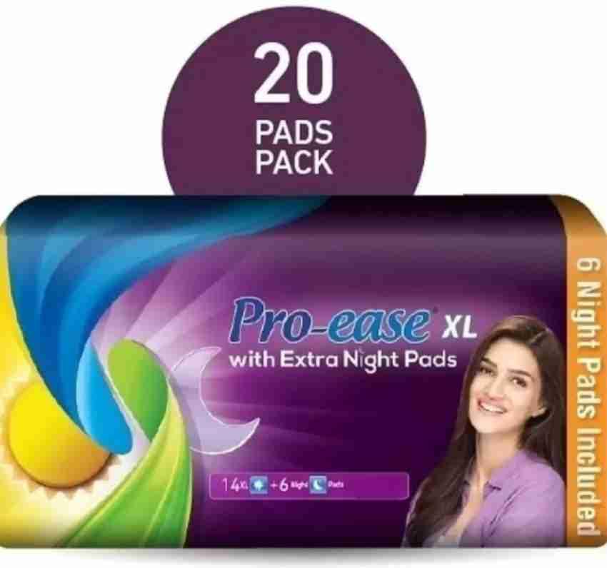 Pro-ease XL14 with Extra 6 Night pads sanitary pads (B0CKJ1MMG3) Amazon Price History, Amazon Price Tracker