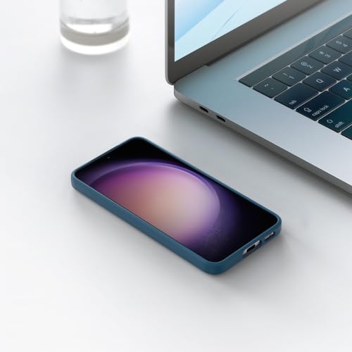 Image of for Samsung Galaxy S23 Plus Case Dark Blue, Scratch Resistant with Soft Touch, Slim Thin Phone Cover for Samsung Galaxy S23 Plus