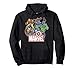 Marvel Avengers Team Retro Comic Vintage Felpa con Cappuccio