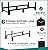 Fandature 4Ft Firewood Rack Adjustable Fireplace Wood Holder For Outdoor Indoor Storage Log - Heavy Duty Fire Log Lumber Stand Stacker, Black