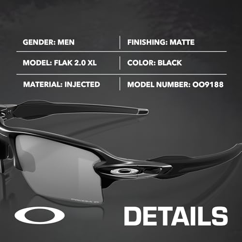 Image of Oakley FLAK 2.0 XL OO9188 Rectangle Sunglasses With Official Eyewear Kit | Men's & Women's Sunglasses