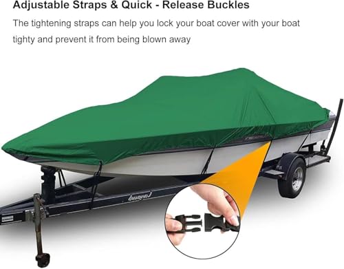 Housse de bateau résistante aux déchirures et imperméable 14-16ft - 3