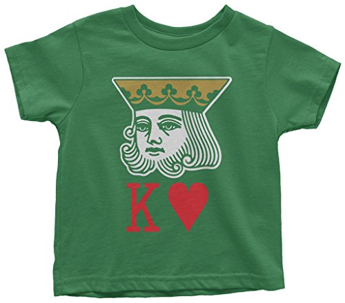 Threadrock Little Boys' King of Hearts Toddler T-Shirt