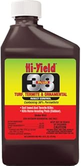 Hi-Yield 38 Plus Permethrin Turf Termite and Ornamental Insect Control, 16 Oz. Bottle