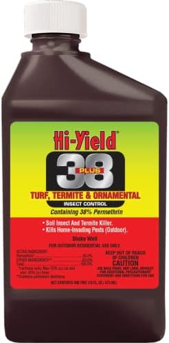 Hi-Yield 38 Plus Permethrin Turf Termite and Ornamental Insect Control, 16 Oz. Bottle