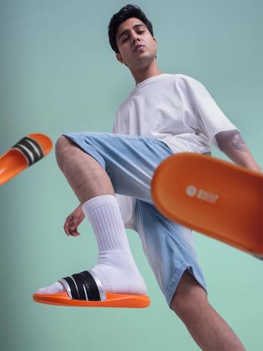 Image of Bacca Bucci Galaxy Slides for Men | Ultra-Comfort Rubberized EVA Slip-On Sliders | Non-Skid Outsole, Soft Cushioned Footbed, Lightweight Slides for Indoor & Outdoor Use