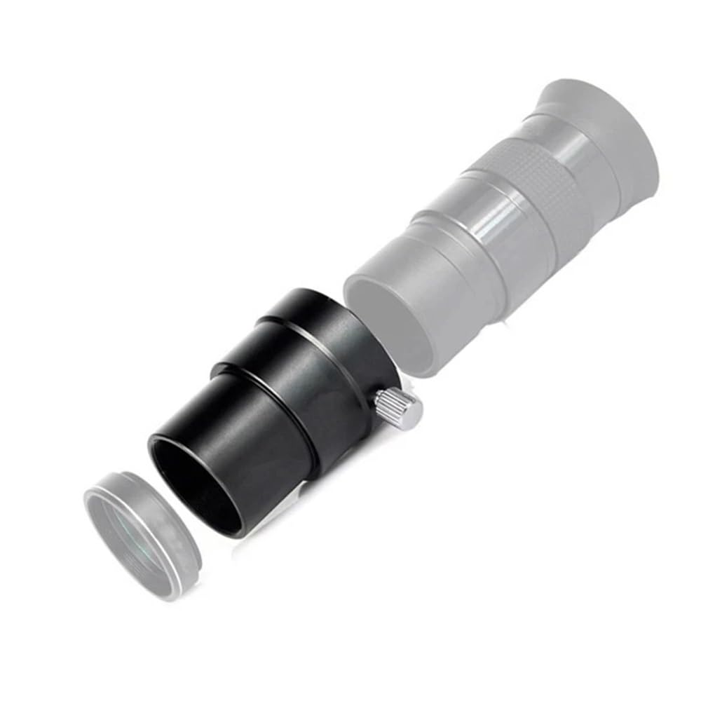 Pièces détachées pour télescope astronomique Adaptateur de Tube d'extension d'oculaire en métal 1,25 Pouce à, Longueur 56 mm/70 mm for télescopes