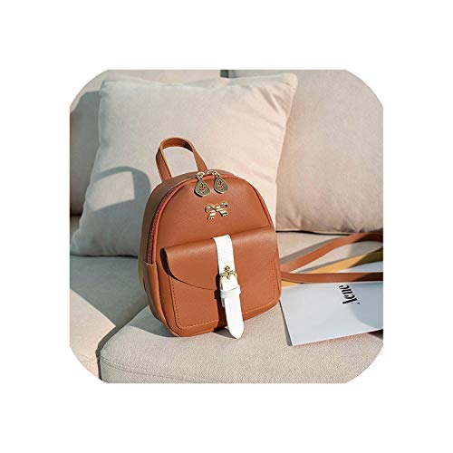 Mini mochila de lujo de piel sintética Kawaii para mujer  bonita elegante para la escuela