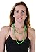 Islander Fashions Neon Perles Collier Bracelets D�guisement Accessoire Ann�ES 80 Disco Party Bijoux (Collier De Perles en Plastique Blanc) Taille Unique