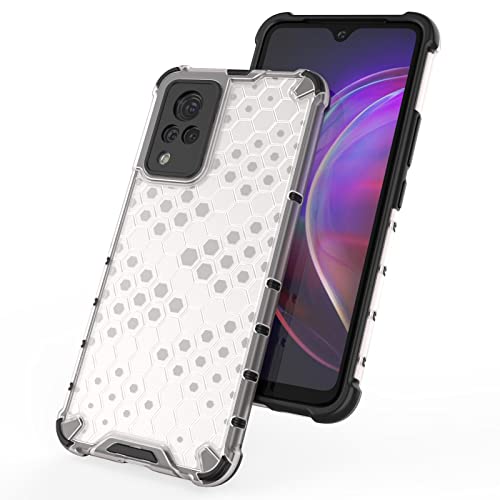 Image of Glasgow Back Case Cover Compatible with Vivo V21 5G / V21 4G (Stylish Design) - Transparent