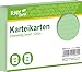 Produktbild RNK 115065 - Karteikarte liniert 7 mm, grün, DIN A6, 1 Packung à 100 Karten