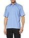 Price comparison product image Premier Workwear Short Sleeve Poplin Shirt Mid Blue XXX-Large (Manufacturer Size:18)