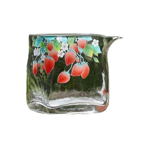 Tasse carrée en verre borosilicate résistant à la chaleur de 190 ml - Petite tasse carrée