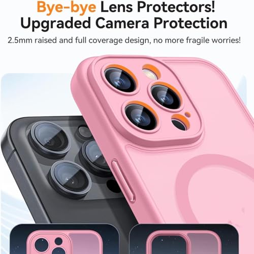 Coque iPhone 16 Pro bleu foncé rigide hybride mate - 3