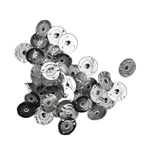 Bases metálicas para mechas de vela 400 pcs