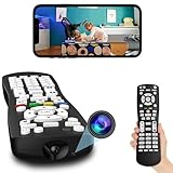 braosusner HD 1080P Wireless Hidden Camera WiFi Spy Cameras Small Nanny Cam with Night Vision Indoor Surveillance Camera for Home/Office Security