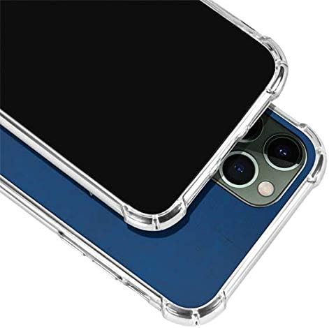 Skinit Clear Phone Case Compatible with iPhone 12 Pro Max - Officially Licensed NHL St. Louis Blues Distressed Design