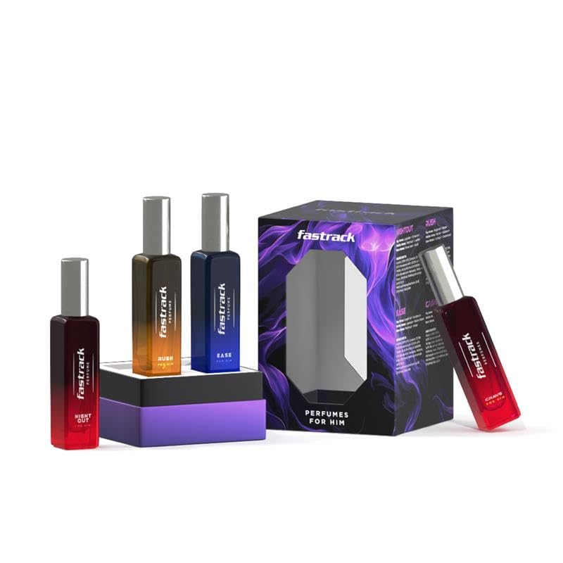 Fastrack Perfume Gift Set for Men | 4 X20 ml Perfumes | Aqua & Woody Perfumes | Best gift pack for men |IFRA certified-picture-17