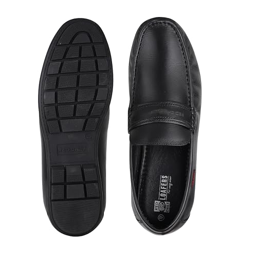 Image of Red Chief Genuine Leather Formal Loafers for Men | Elegant & Comfortable Slip-On Shoes | RC3746