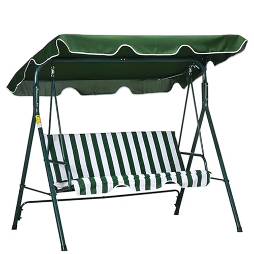 Housse de rechange pour balancelle de jardin bâche Oxford imperméable 190 x 132 cm