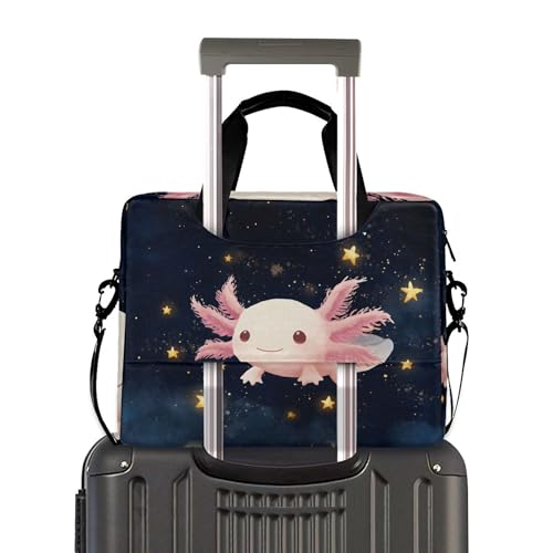 Maletín portátil con diseño de ajolote para laptops 13-15.6" miniatura 3