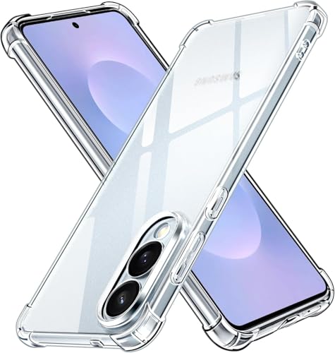 Image of ShieldTech Transparent Mobile Phone Case Cover for Samsung Galaxy S26 Edge 5G | Camera & Screen Protection | Anti Yellow Flexible TPU Back Cover Case for Samsung Galaxy S26 Edge