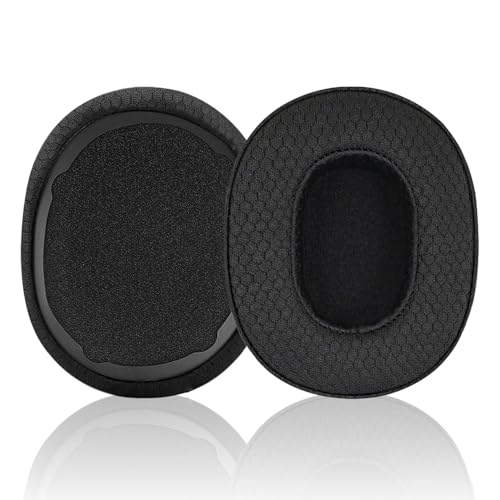 Replacement Ear Pads for Skullcandy Crusher Wireless/Evo/ANC Hesh 3/EVO/ANC, Headphones Ear Cushions, Headset Earpads, Ear Cups Cover (WF Black) by HAOMUK - Used condition - US$9.47