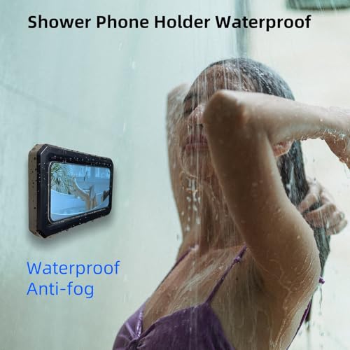 Support de téléphone étanche anti-buée pour utiliser son mobile sous la douche - 2
