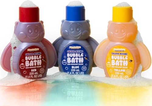 Honeysticks Kids Bubble Bath 3 Pk (Blue, Red, Yellow):...
