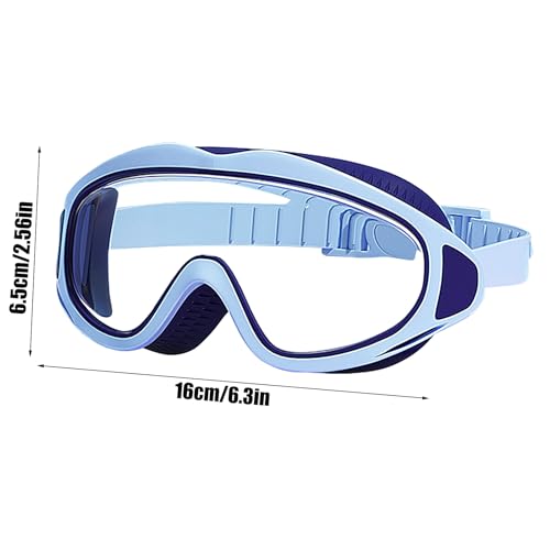 Lunettes de natation étanches avec bouchons d'oreille et vision HD - 5