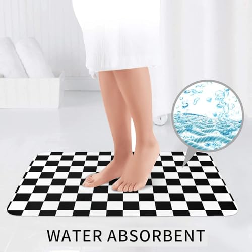 Lot de 3 tapis de sol antidérapants de formes variées
