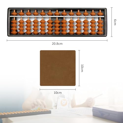Abacus Chinesischen Rechner, Abacus Tool, Perle Arithmetik Abakus Zählen, Abacus Mathematical, Kunststoff Abakus, Abacus Chinese Vintage, Alter Chinesischer Abakus, Mit Reinigungstuch